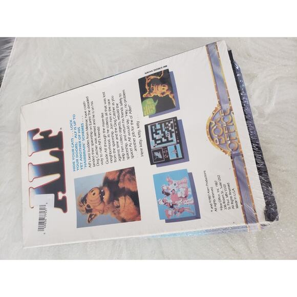 Vintage 1987 Alien Productions ALF Big Box Office IBM Computer Game 5.25" Disk - Picture 6 of 8